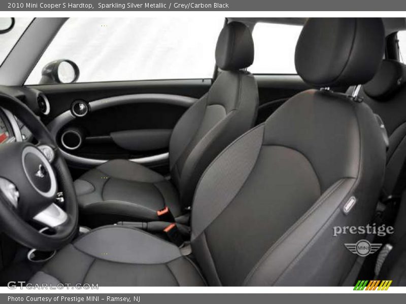 Sparkling Silver Metallic / Grey/Carbon Black 2010 Mini Cooper S Hardtop