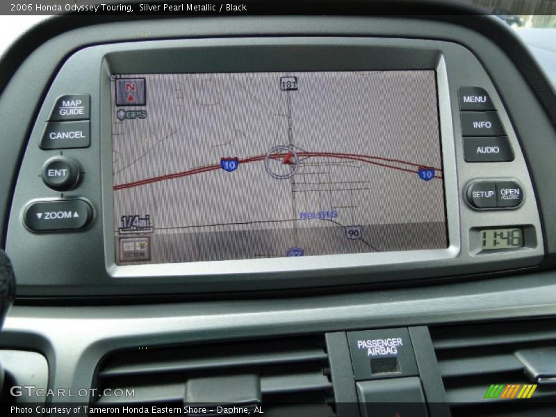 Silver Pearl Metallic / Black 2006 Honda Odyssey Touring