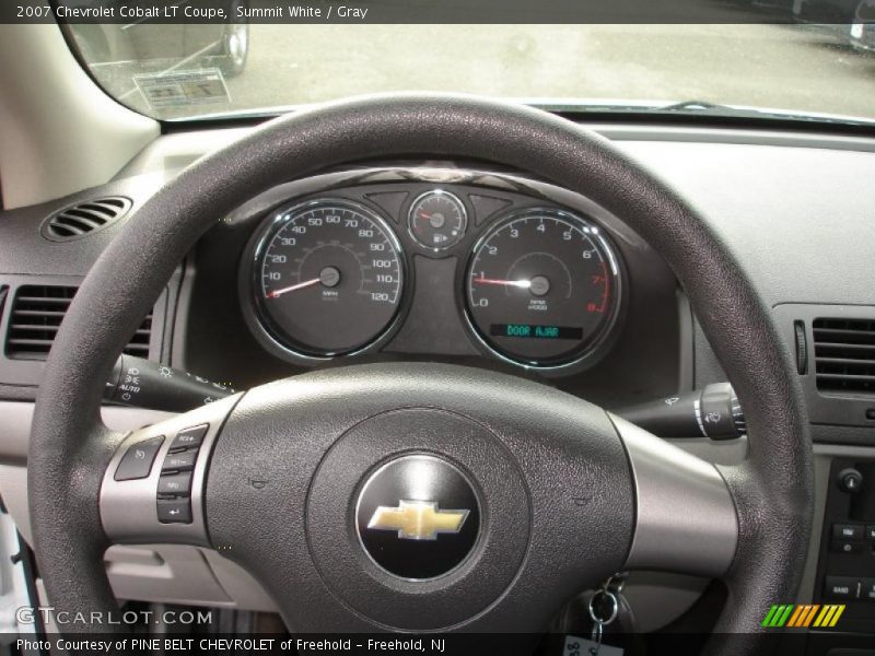Summit White / Gray 2007 Chevrolet Cobalt LT Coupe