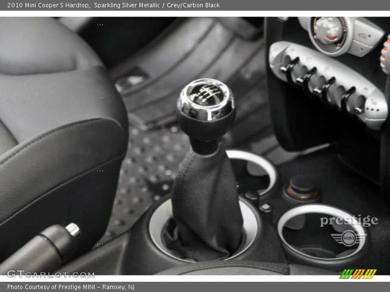 Sparkling Silver Metallic / Grey/Carbon Black 2010 Mini Cooper S Hardtop