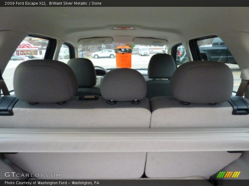 Brilliant Silver Metallic / Stone 2009 Ford Escape XLS