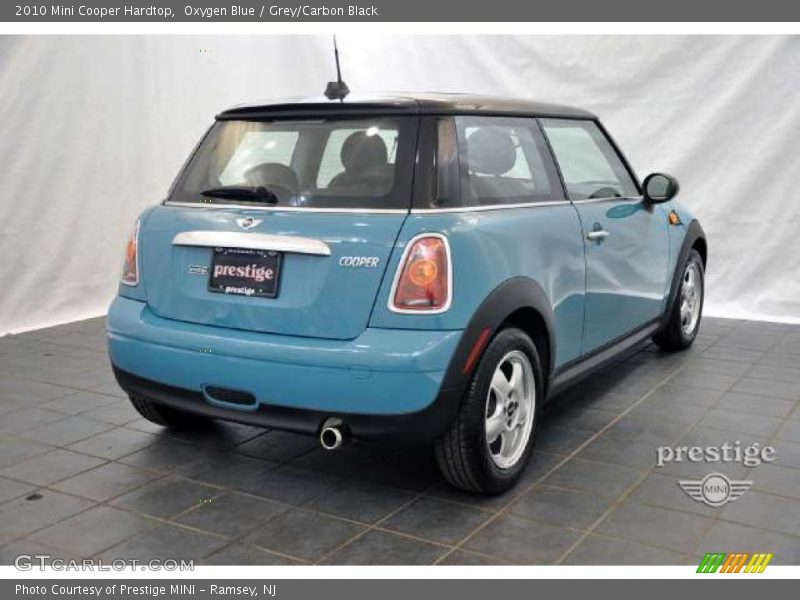 Oxygen Blue / Grey/Carbon Black 2010 Mini Cooper Hardtop