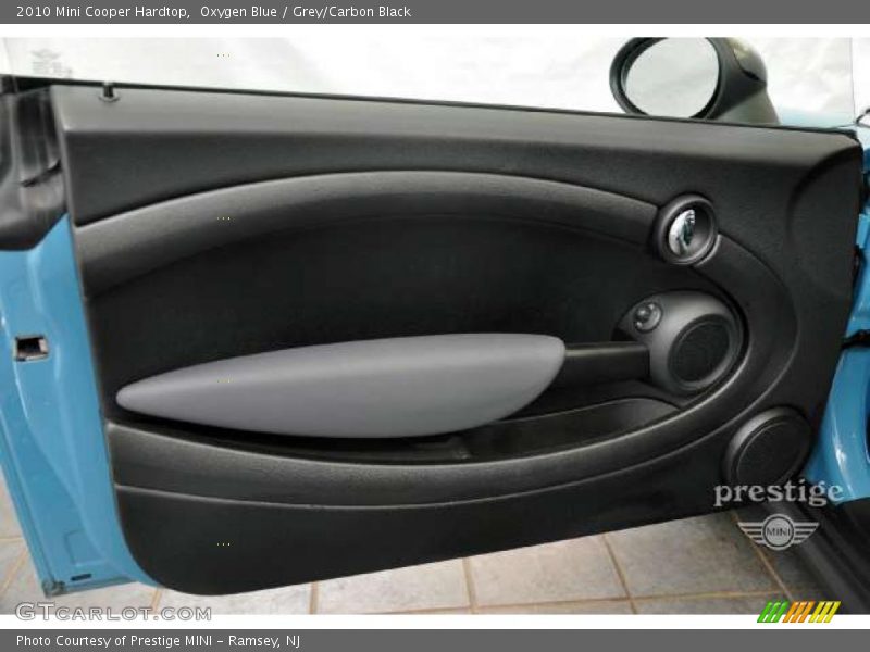 Oxygen Blue / Grey/Carbon Black 2010 Mini Cooper Hardtop