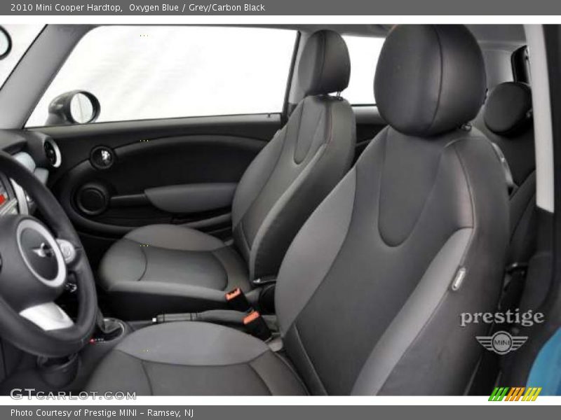 Oxygen Blue / Grey/Carbon Black 2010 Mini Cooper Hardtop