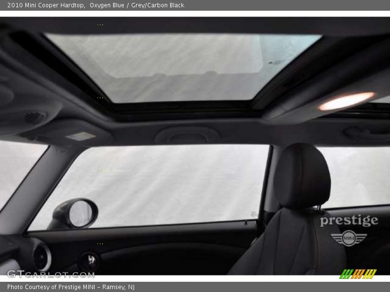 Oxygen Blue / Grey/Carbon Black 2010 Mini Cooper Hardtop
