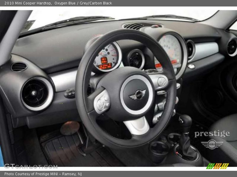 Oxygen Blue / Grey/Carbon Black 2010 Mini Cooper Hardtop