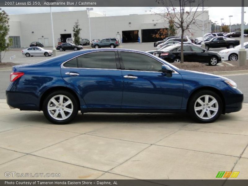 Aquamarine Blue / Cashmere 2007 Lexus ES 350