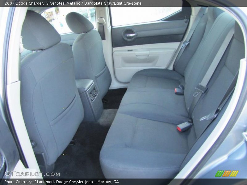 Silver Steel Metallic / Dark Slate Gray/Light Graystone 2007 Dodge Charger