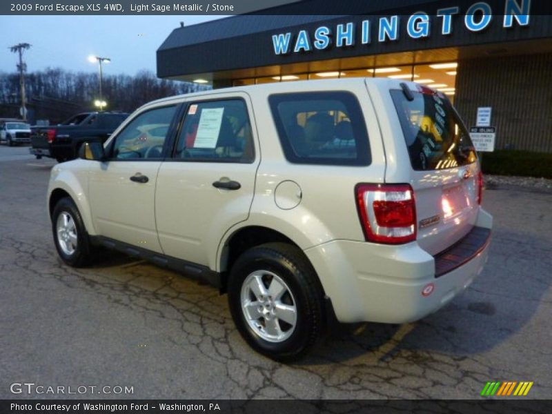 Light Sage Metallic / Stone 2009 Ford Escape XLS 4WD