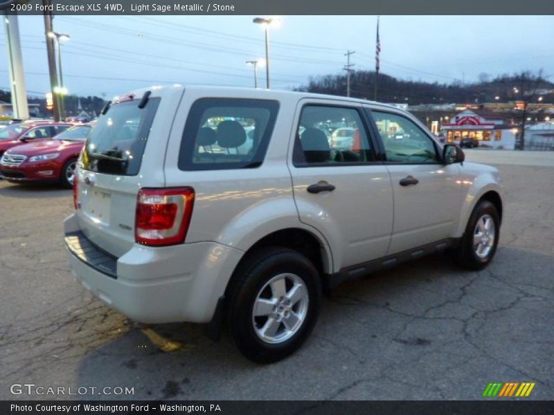 Light Sage Metallic / Stone 2009 Ford Escape XLS 4WD