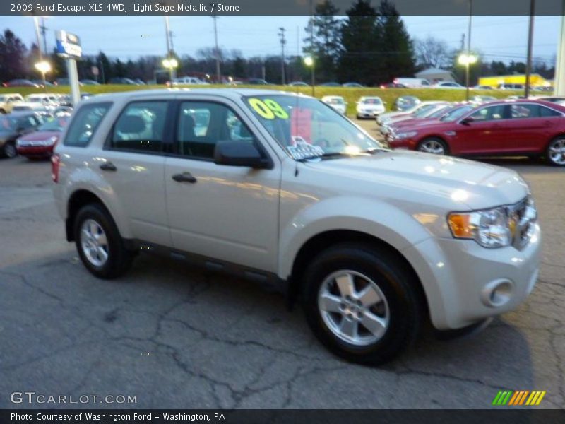 Light Sage Metallic / Stone 2009 Ford Escape XLS 4WD