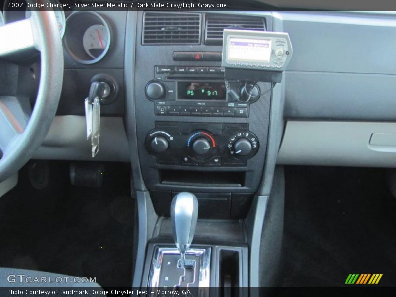 Silver Steel Metallic / Dark Slate Gray/Light Graystone 2007 Dodge Charger