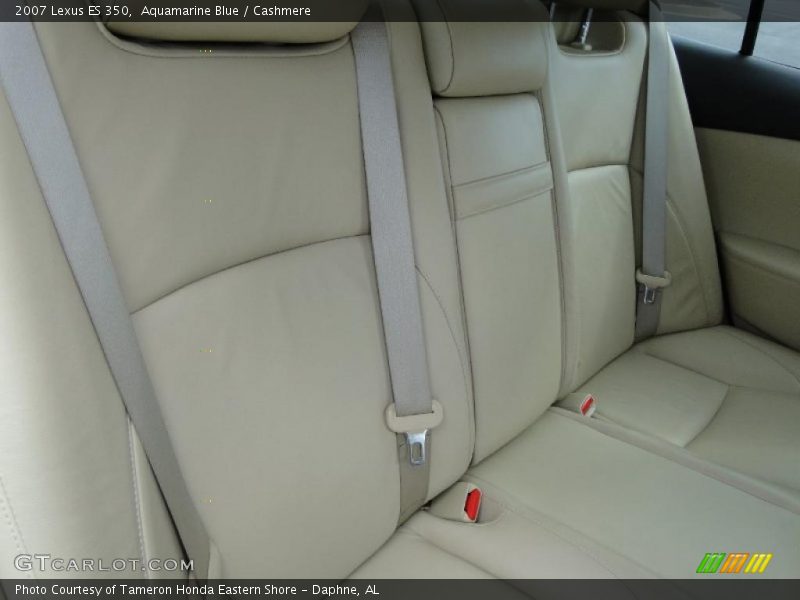 Aquamarine Blue / Cashmere 2007 Lexus ES 350