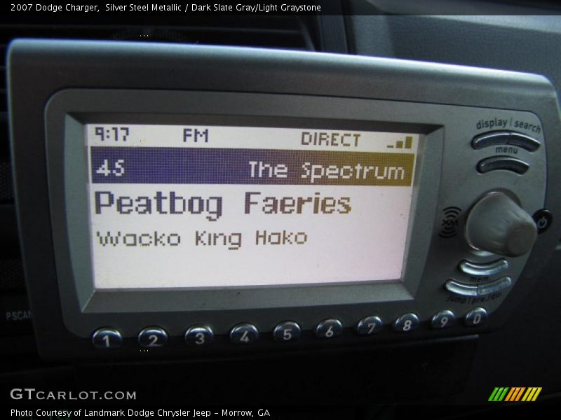 Silver Steel Metallic / Dark Slate Gray/Light Graystone 2007 Dodge Charger