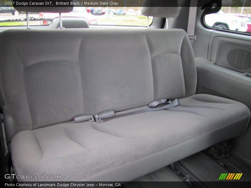 Brilliant Black / Medium Slate Gray 2007 Dodge Caravan SXT