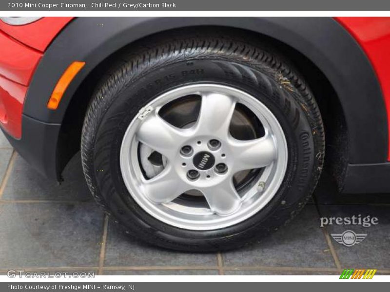 Chili Red / Grey/Carbon Black 2010 Mini Cooper Clubman