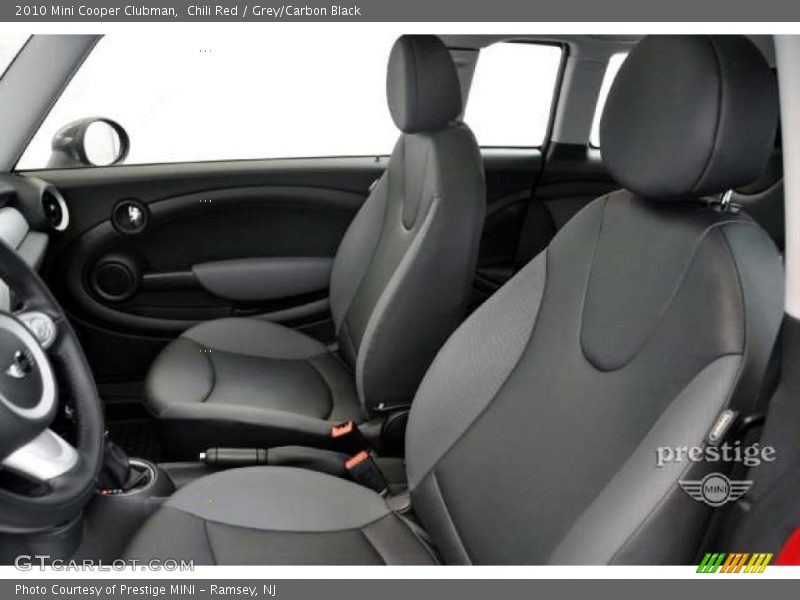 Chili Red / Grey/Carbon Black 2010 Mini Cooper Clubman