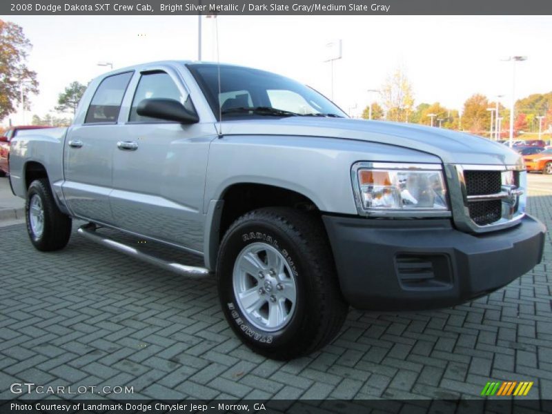 Front 3/4 View of 2008 Dakota SXT Crew Cab