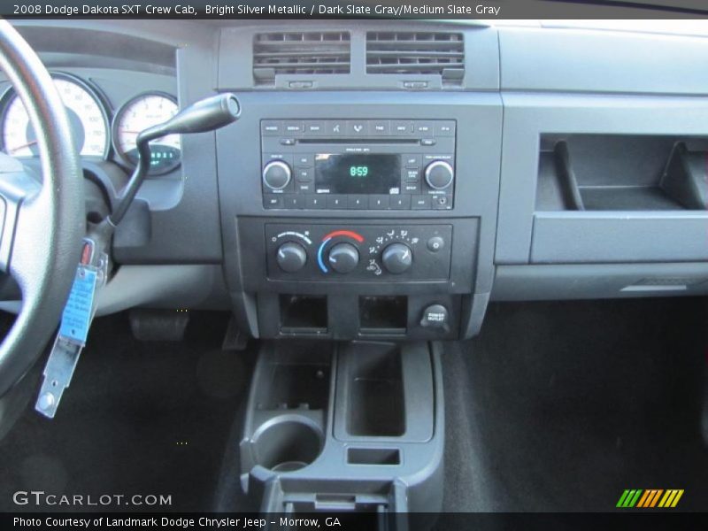 Controls of 2008 Dakota SXT Crew Cab