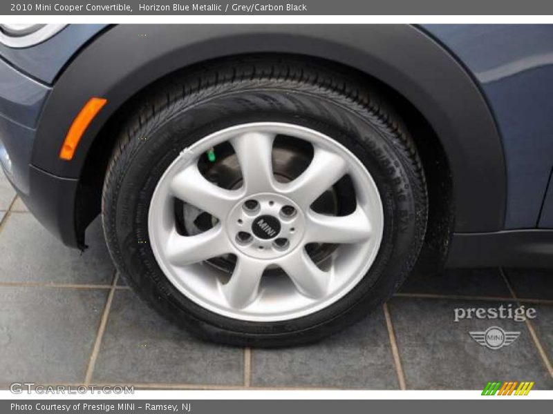 Horizon Blue Metallic / Grey/Carbon Black 2010 Mini Cooper Convertible
