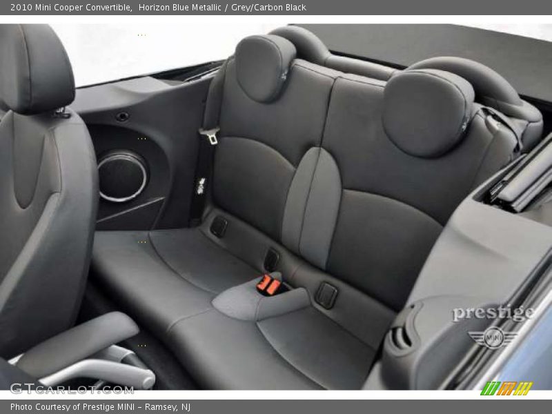 Horizon Blue Metallic / Grey/Carbon Black 2010 Mini Cooper Convertible