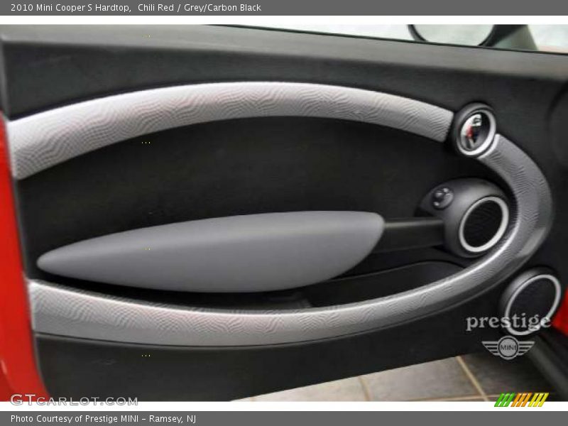 Chili Red / Grey/Carbon Black 2010 Mini Cooper S Hardtop