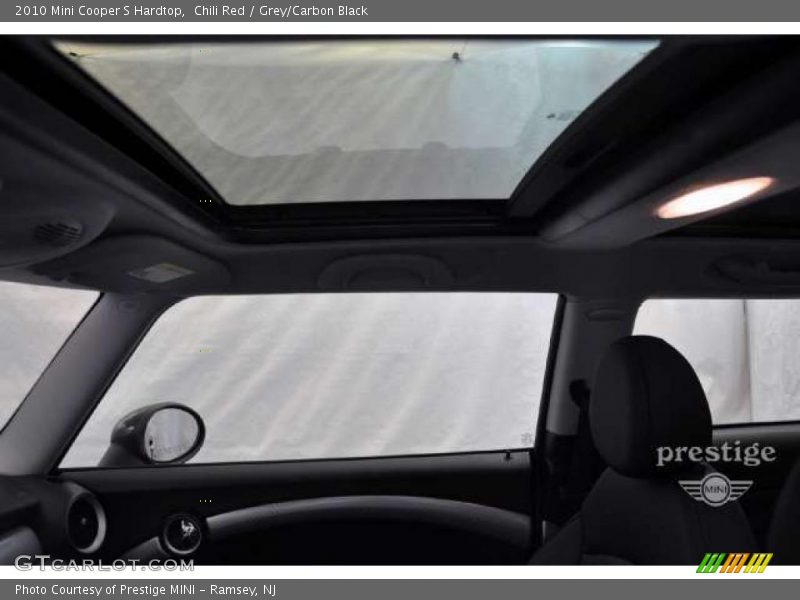 Chili Red / Grey/Carbon Black 2010 Mini Cooper S Hardtop