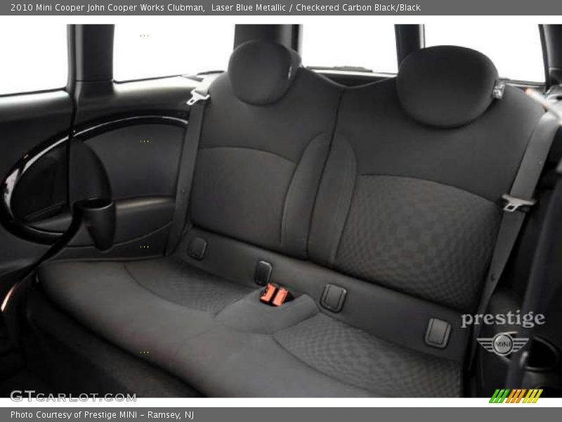 Laser Blue Metallic / Checkered Carbon Black/Black 2010 Mini Cooper John Cooper Works Clubman
