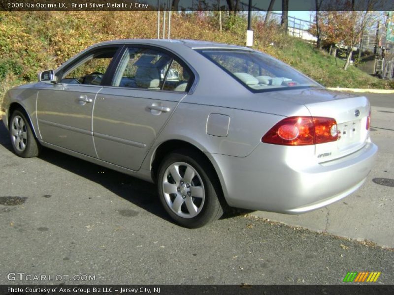 Bright Silver Metallic / Gray 2008 Kia Optima LX