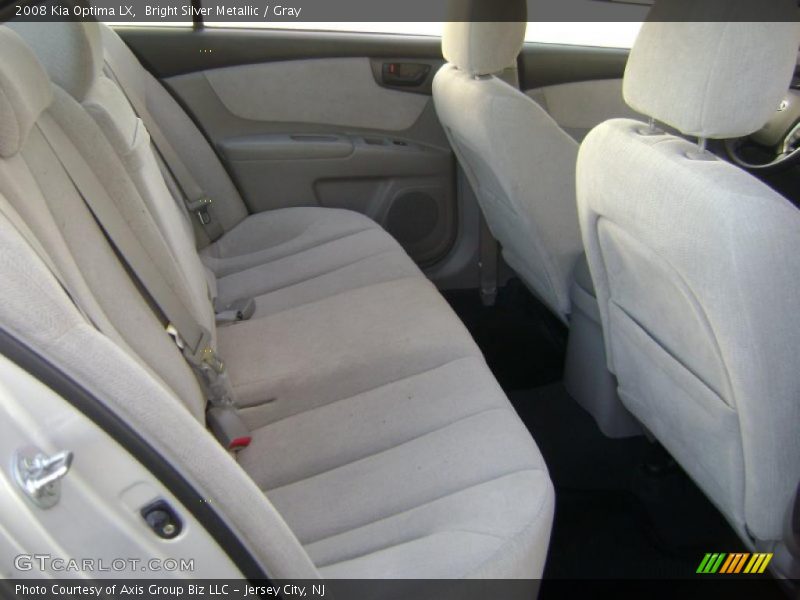 Bright Silver Metallic / Gray 2008 Kia Optima LX