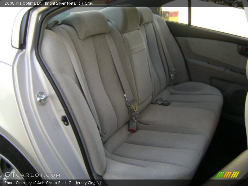 Bright Silver Metallic / Gray 2008 Kia Optima LX