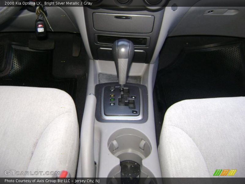 Bright Silver Metallic / Gray 2008 Kia Optima LX