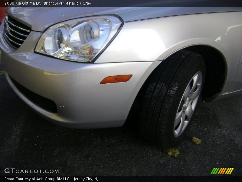 Bright Silver Metallic / Gray 2008 Kia Optima LX