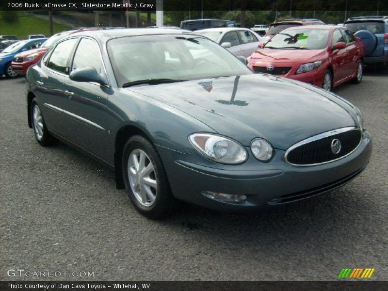 Slatestone Metallic / Gray 2006 Buick LaCrosse CX