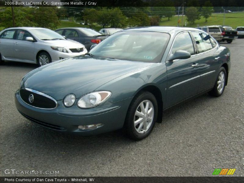 Slatestone Metallic / Gray 2006 Buick LaCrosse CX