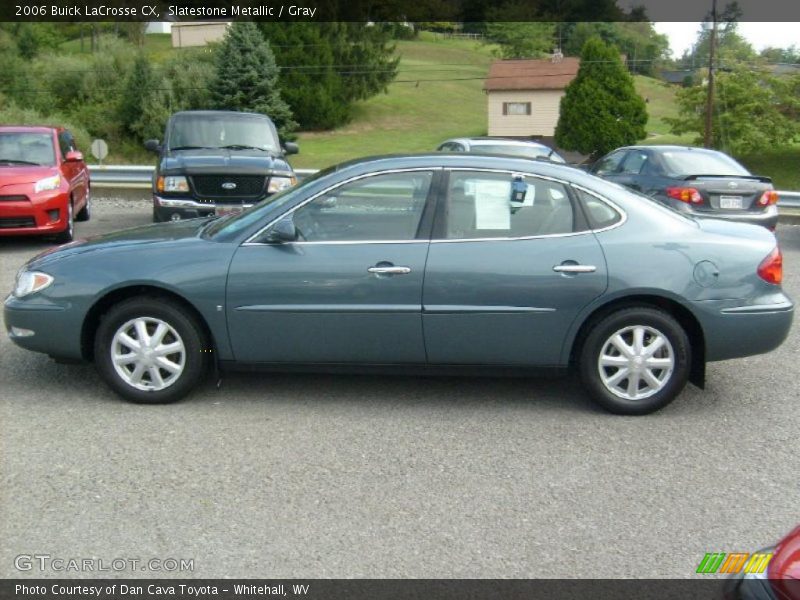 Slatestone Metallic / Gray 2006 Buick LaCrosse CX