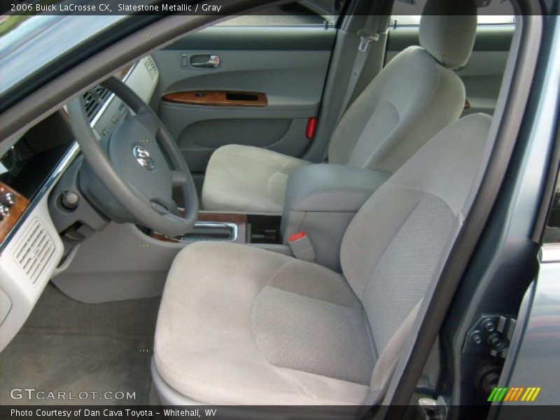 Slatestone Metallic / Gray 2006 Buick LaCrosse CX