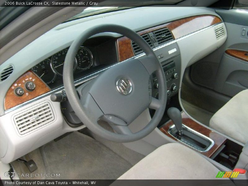Slatestone Metallic / Gray 2006 Buick LaCrosse CX