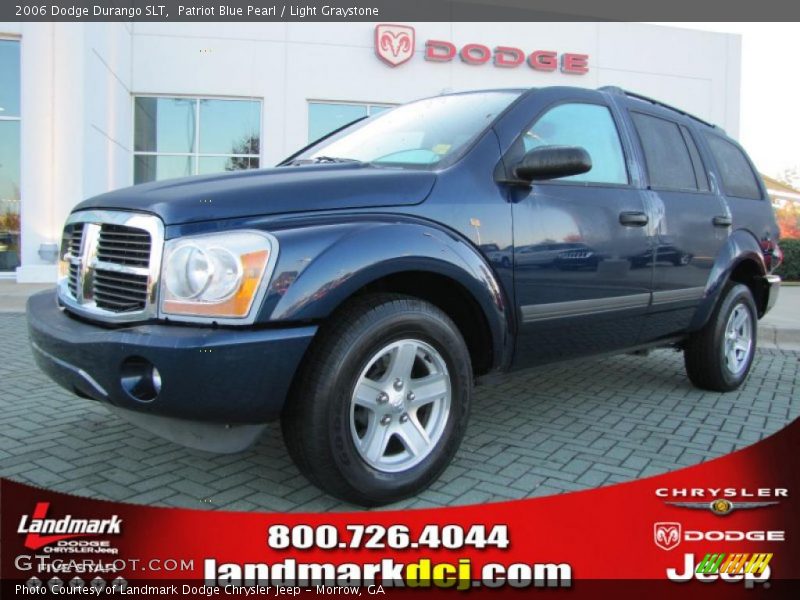 Patriot Blue Pearl / Light Graystone 2006 Dodge Durango SLT