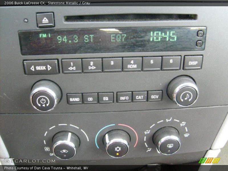 Slatestone Metallic / Gray 2006 Buick LaCrosse CX