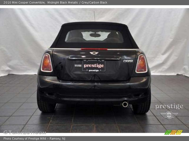 Midnight Black Metallic / Grey/Carbon Black 2010 Mini Cooper Convertible