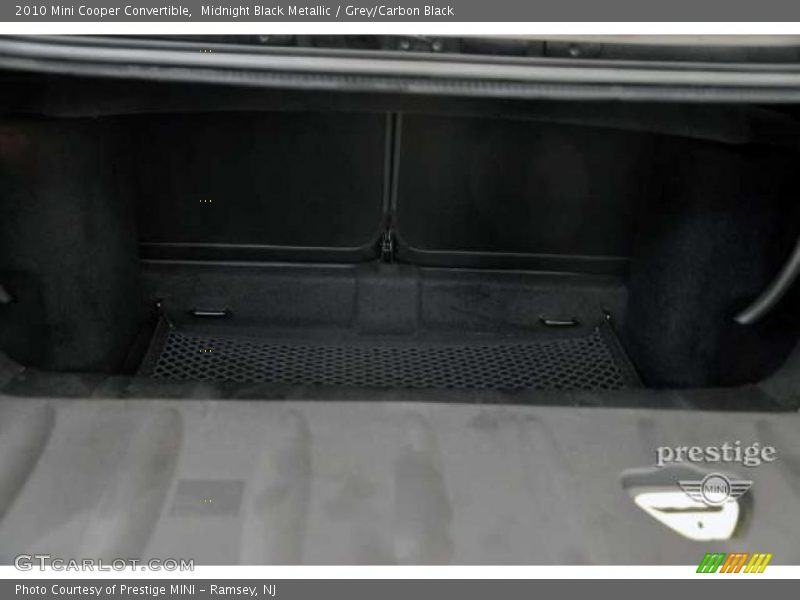 Midnight Black Metallic / Grey/Carbon Black 2010 Mini Cooper Convertible