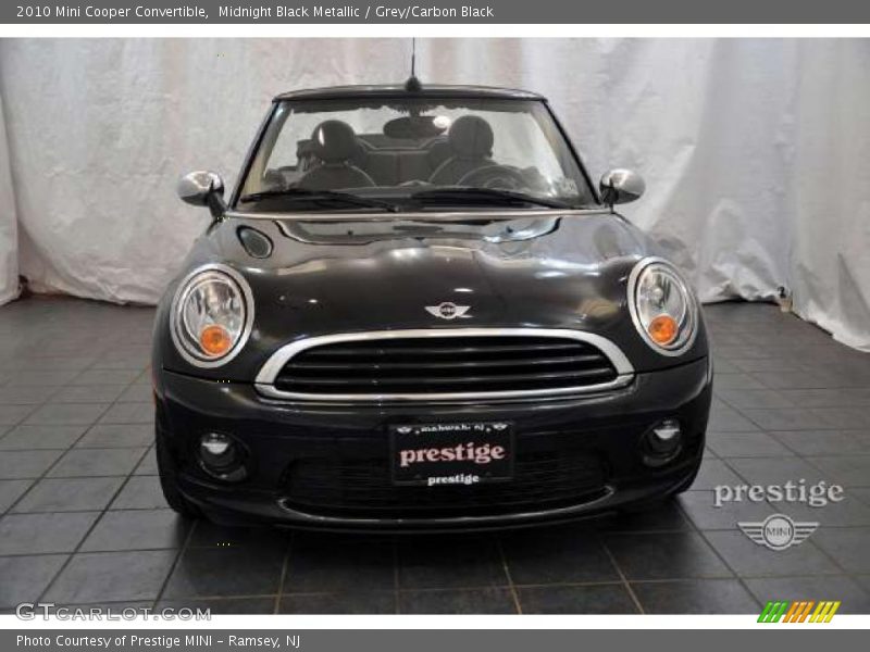 Midnight Black Metallic / Grey/Carbon Black 2010 Mini Cooper Convertible