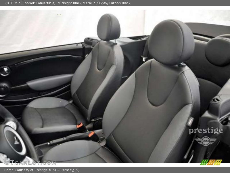 Midnight Black Metallic / Grey/Carbon Black 2010 Mini Cooper Convertible