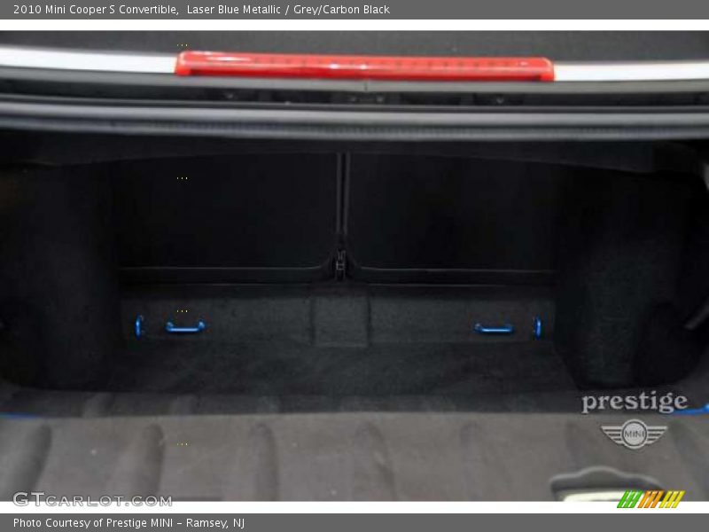 Laser Blue Metallic / Grey/Carbon Black 2010 Mini Cooper S Convertible