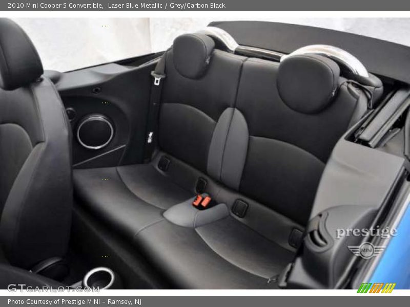 Laser Blue Metallic / Grey/Carbon Black 2010 Mini Cooper S Convertible