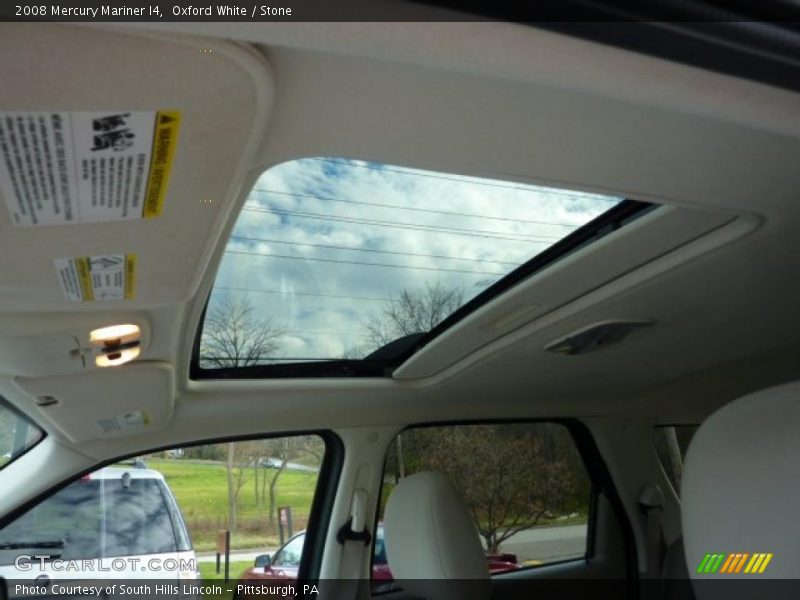 Oxford White / Stone 2008 Mercury Mariner I4