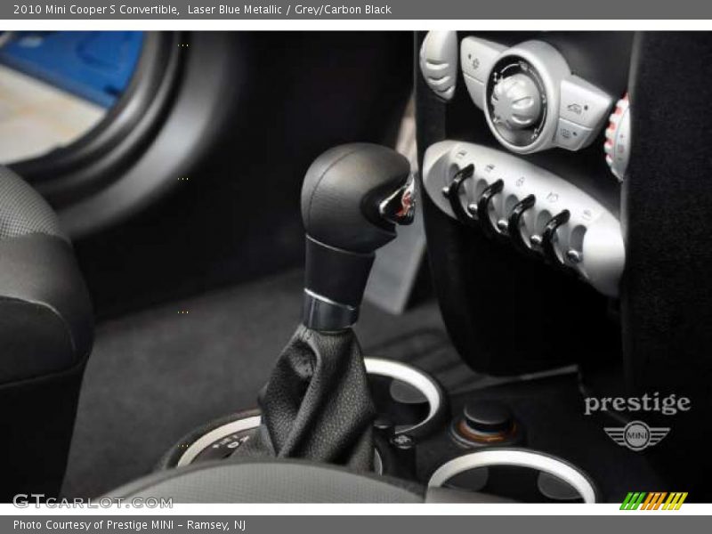 Laser Blue Metallic / Grey/Carbon Black 2010 Mini Cooper S Convertible