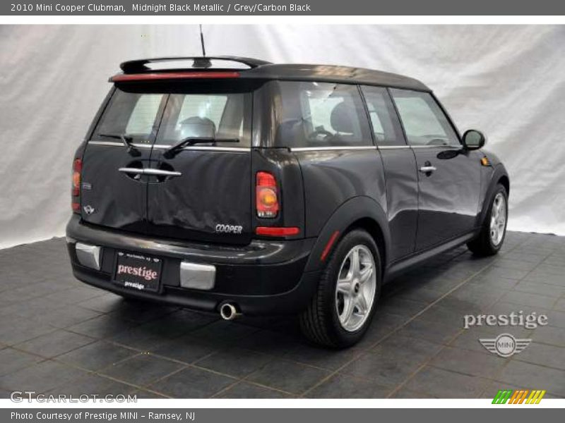 Midnight Black Metallic / Grey/Carbon Black 2010 Mini Cooper Clubman