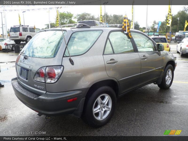 Burnished Gold Metallic / Ivory 2001 Lexus RX 300